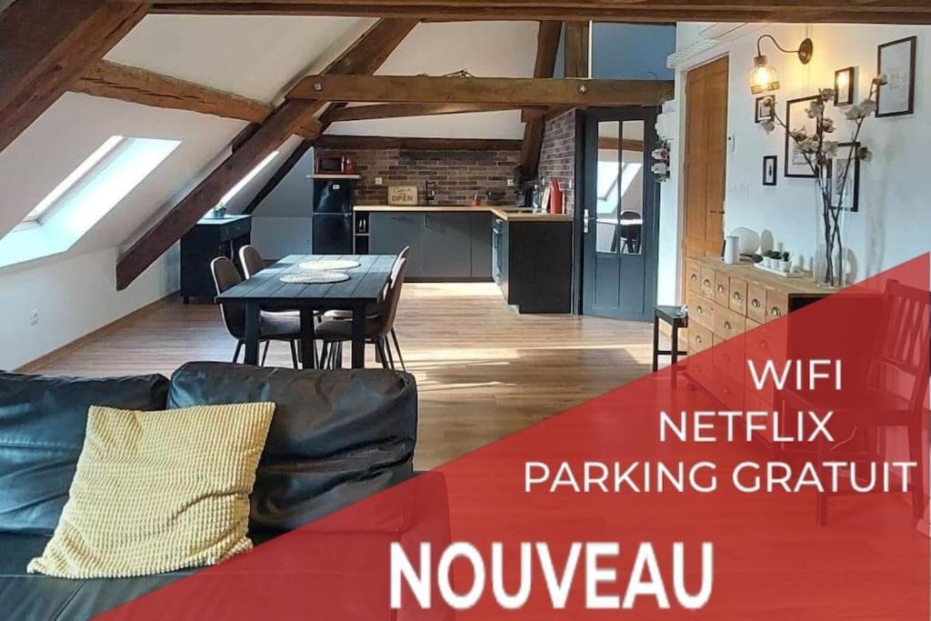 Ferienwohnung *New*Les Amandines Le Loft* Wifi Allevard Exterior foto