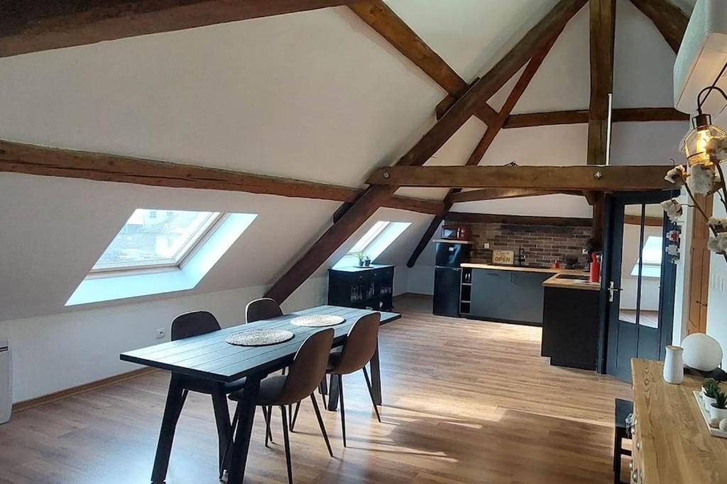 Ferienwohnung *New*Les Amandines Le Loft* Wifi Allevard Exterior foto