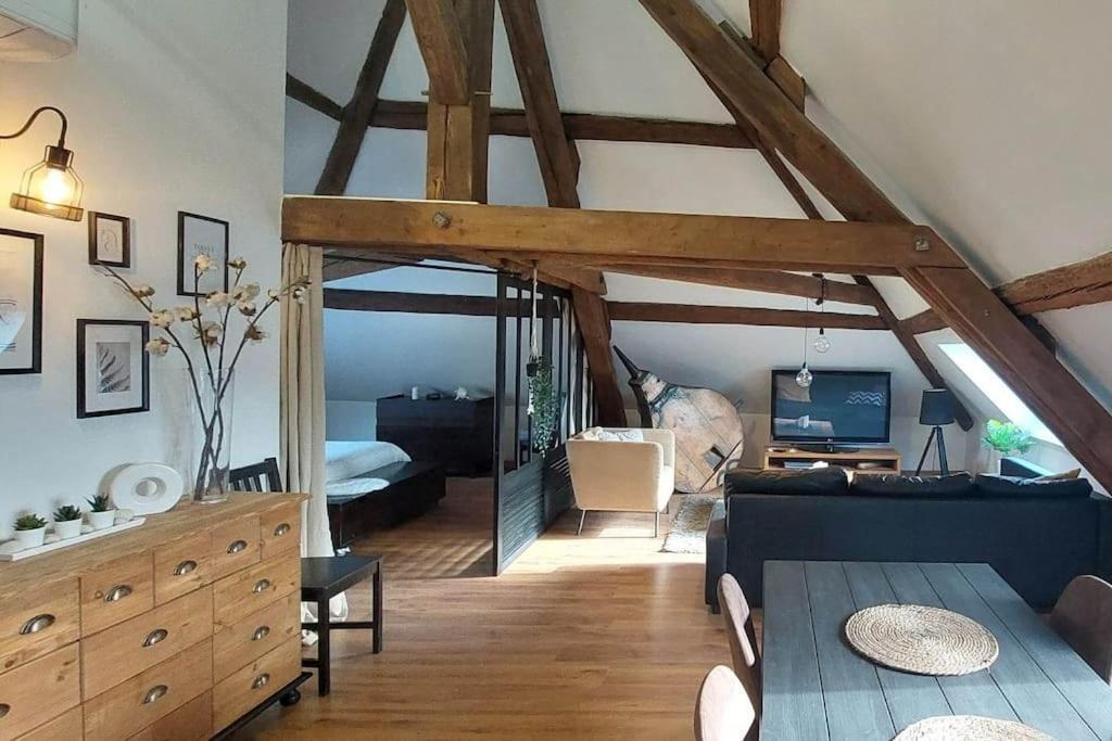 Ferienwohnung *New*Les Amandines Le Loft* Wifi Allevard Exterior foto
