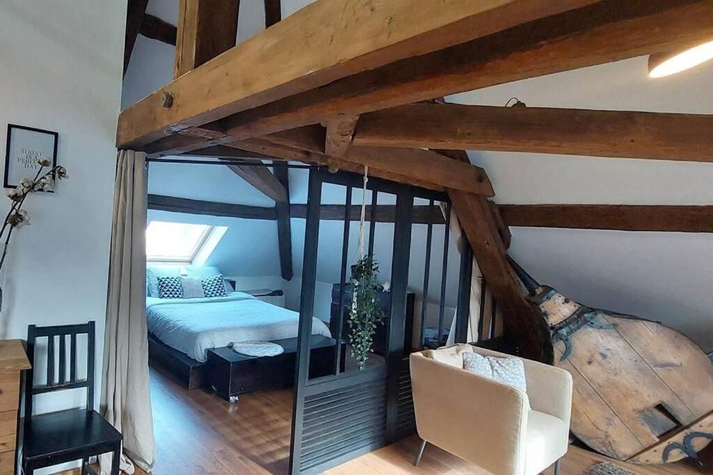 Ferienwohnung *New*Les Amandines Le Loft* Wifi Allevard Exterior foto